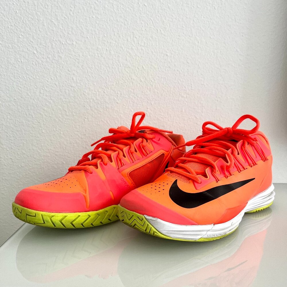 Mens NIKE Lunar Ballistec Orange RAFA Nadal